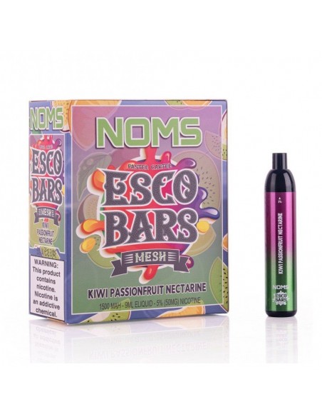 Noms x Esco Bars 4000 Puffs Kiwi PassionFruit Nectarine 1pcs:0 US