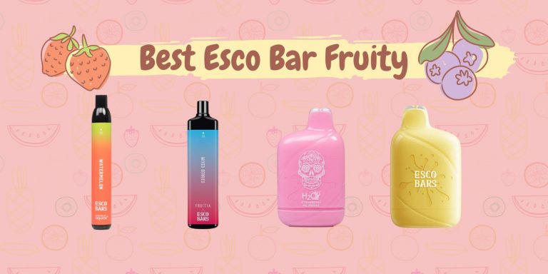 Best Esco Bars Fruity-Flavored Disposable Vapes