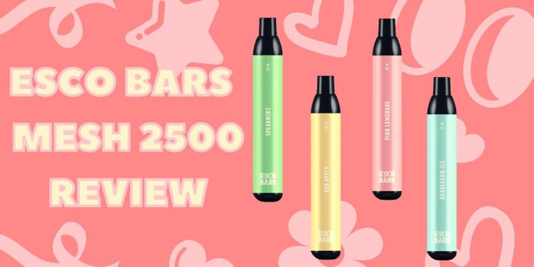 Esco Bars Mesh 2500 Puffs Review: Redefining The Vaping Experience