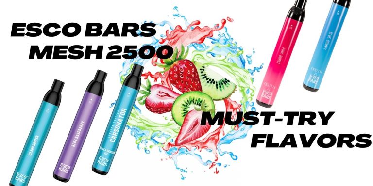 Vape Flavor Odyssey: Top 5 Must-Try Esco Bars 2500 Flavors