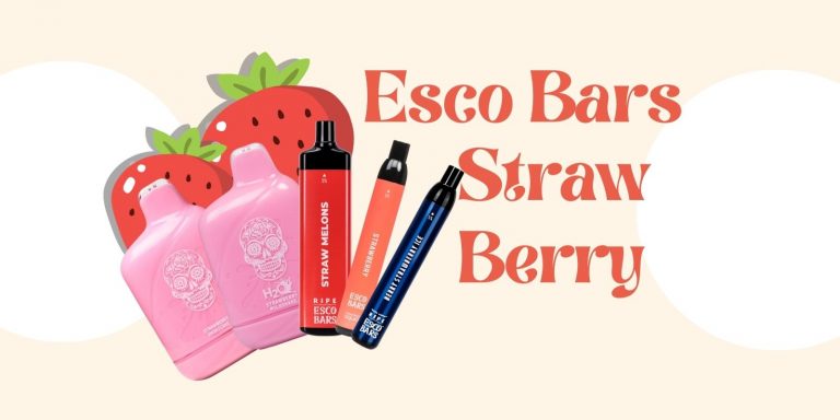 5 Top-Tier Esco Bars Strawberry Vape Flavors