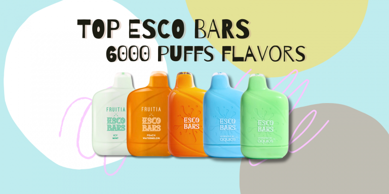 Taste The Difference: Top Esco Bars 6000 Puffs Vape Flavors