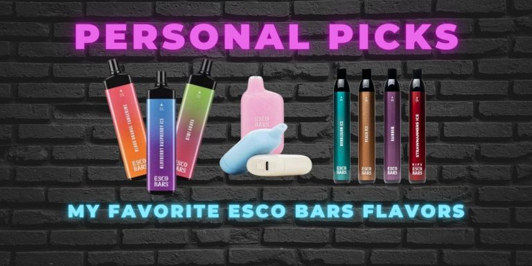 Personal Picks: Ranking My Favorite Esco Bars Flavors
