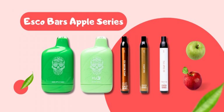 Esco Bars Apple Series: Tasting The Apple Flavor Spectrum